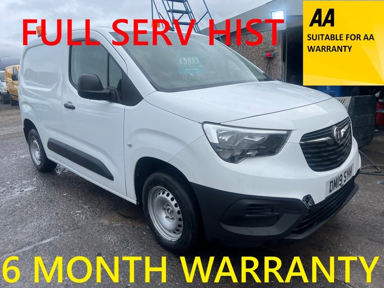 image for 2019 Vauxhall Combo 2000 1.6 Turbo D 75ps H1 Edition Van PANEL VAN Diesel Manual