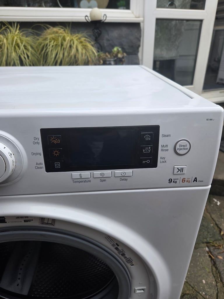 A Class  9kg/6kg washer dryer Hotpoint 