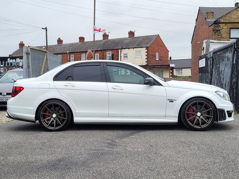 2012 Mercedes-Benz C-Class C63 6.2 AMG PERFORMANCE 4 DOOR SALOON 125 EDITION MSL STAGE 1 REMAP TU...