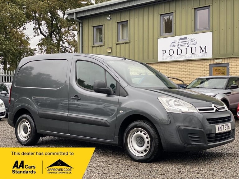 2017 Citroen Berlingo 1.6 BlueHDi 625 X L1 4dr PANEL VAN Diesel Manual