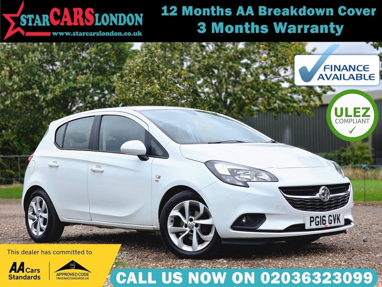 image for 2016 Vauxhall Corsa 1.4i ecoFLEX Energy Easytronic Euro 6 (s/s) 5dr (a/c) HATCHBACK Petrol Automatic