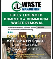 Waste removal services and garden clearance