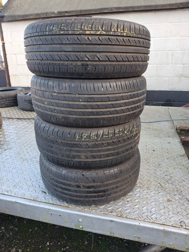 185 55 x 14 now £90 the lot.... I can fit on rims for extra £15 a wheel Call First    