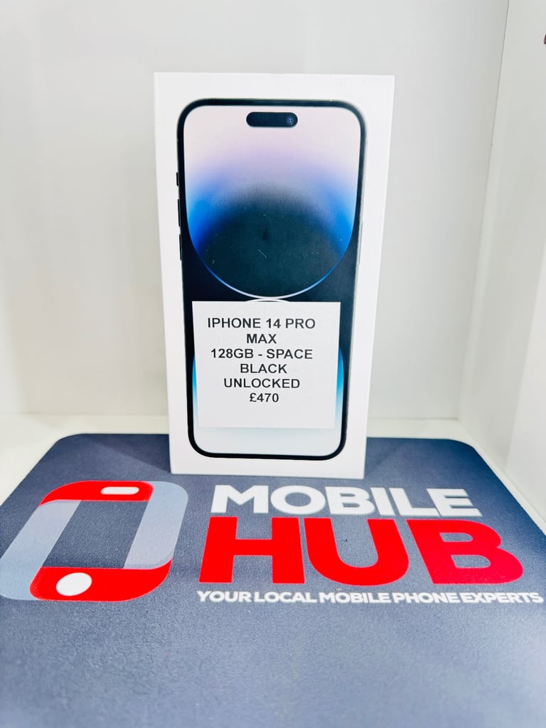 IPhone 14 Pro Max - 128GB - Space Black - Unlocked - Like New