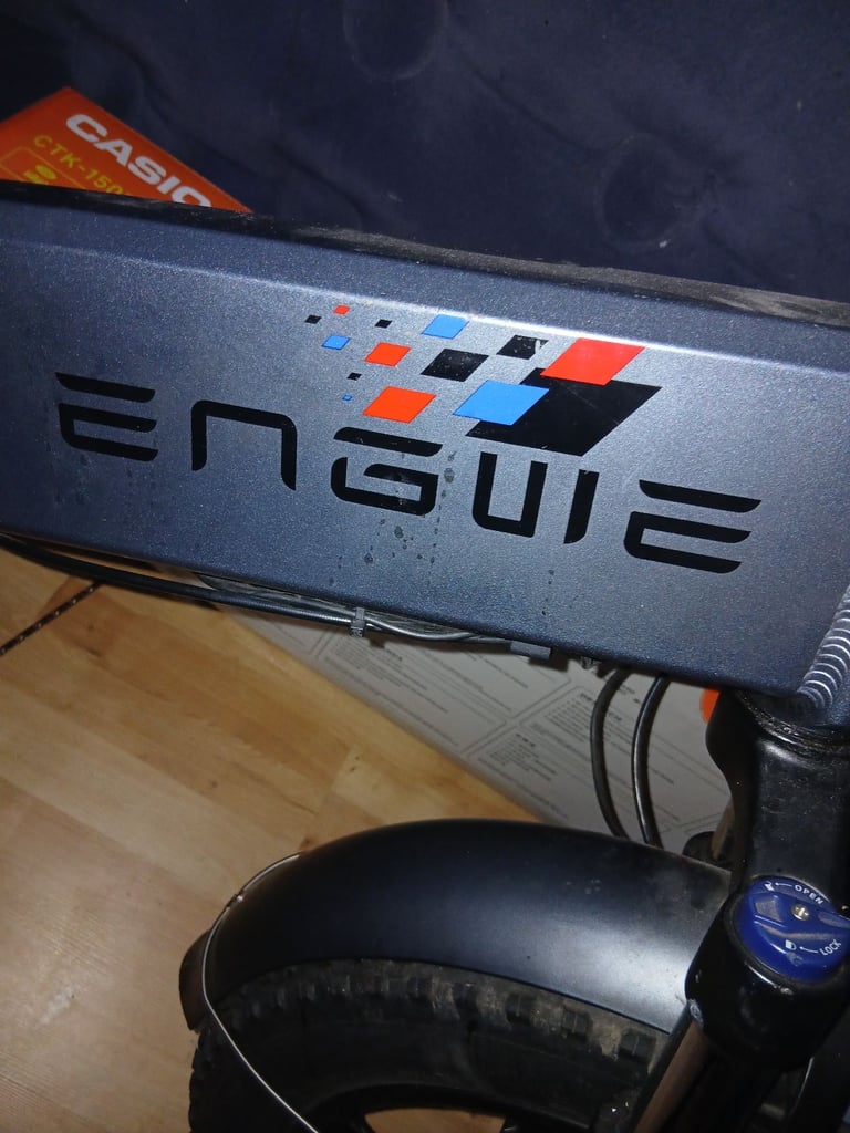 Engwe Pro Electric Bike – Used, Fully Working (Needs Keys & Back Tyre Repair)