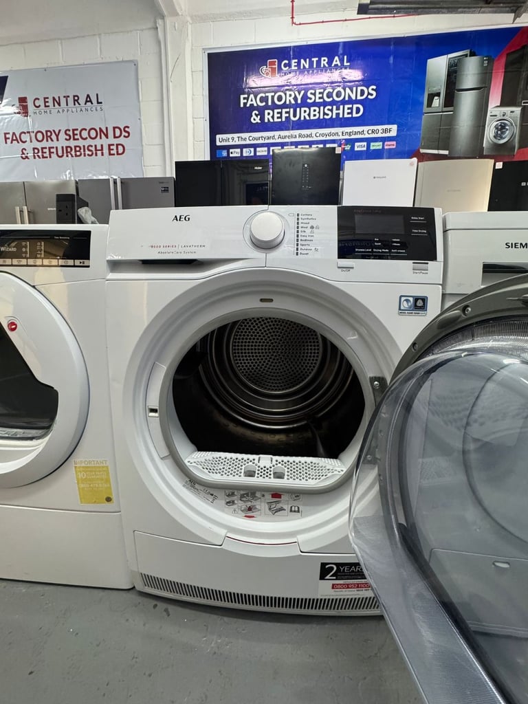 AEG 8 kg Heat Pump Tumble Dryer -Free Same Day Delivery
