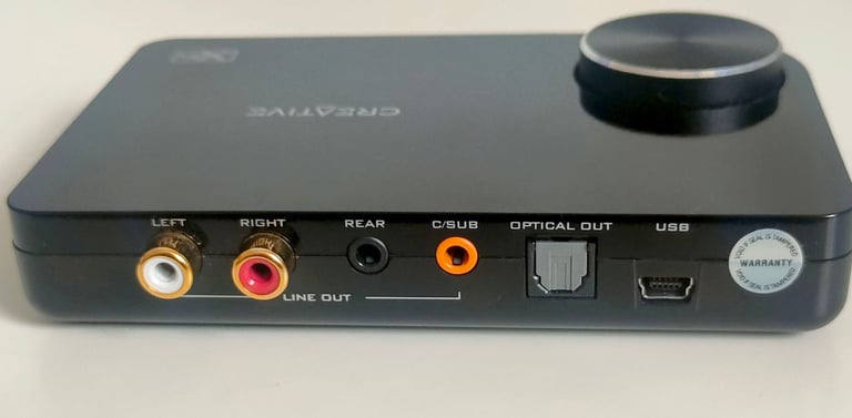 image for Creative SB X-Fi Surround 5.1 USB External Sound Card