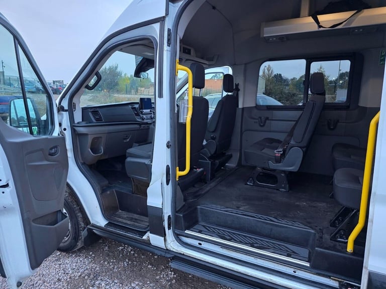 2019 Ford Transit 2.0 460 EcoBlue Trend RWD L4 High Roof Euro 6 (s/s) 5dr (17 Seat, DRW) Minibus ...