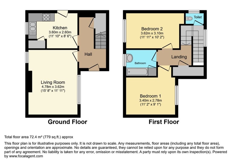 Three bed upper flat Asher Street, Felling , Gateshead