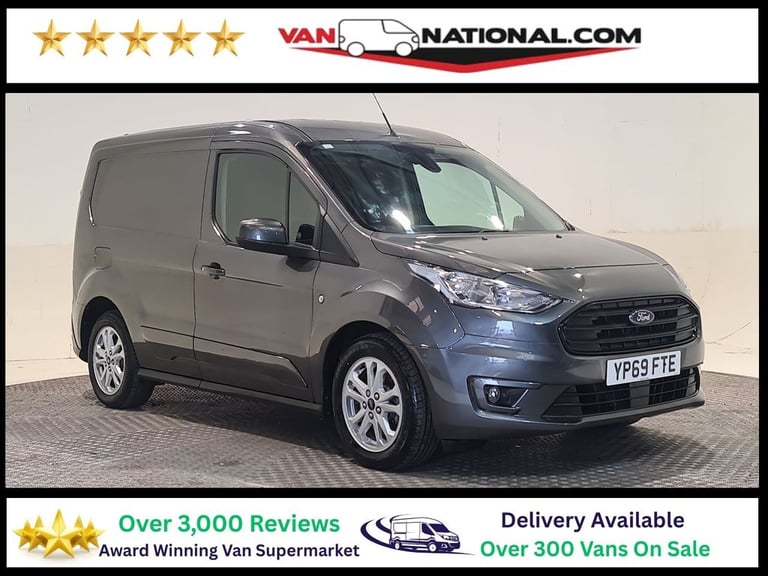 image for FORD TRANSIT CONNECT 1.5 200 ECOBLUE LIMITED P/V L1 120 BHP SWB 