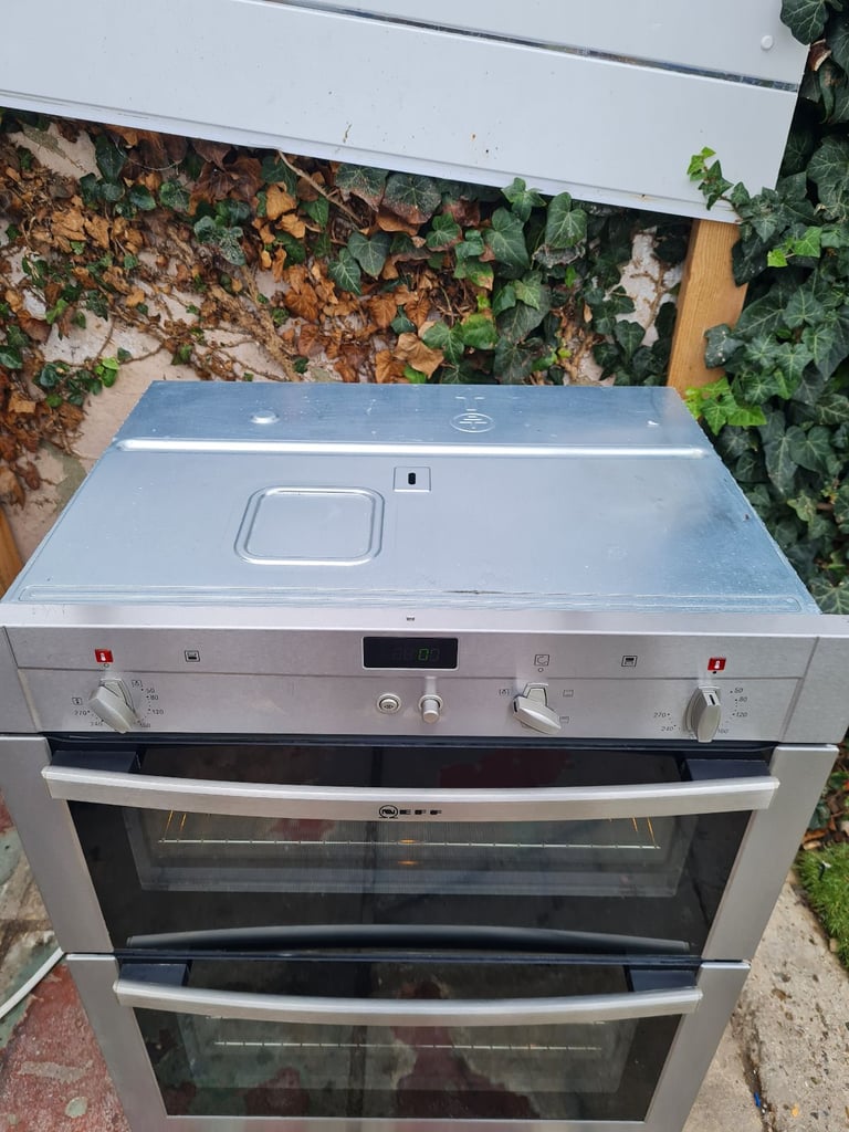 Neff double electric oven built under counter 