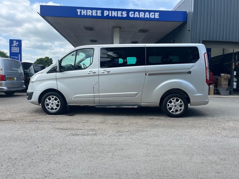 Ford Tourneo Custom 2.2 TDCi 155ps 9 Seater Limited 65,000 Miles Minibus No Vat
