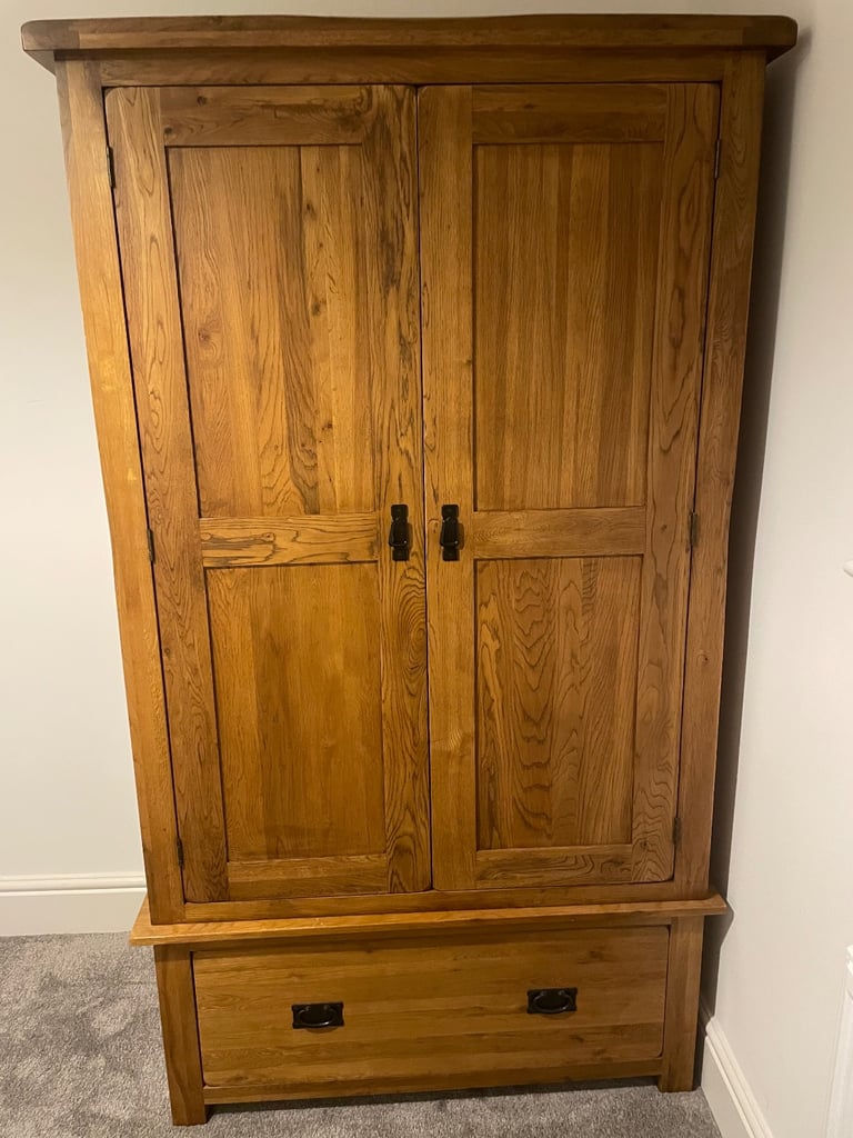 image for Oak furniture land wardrobe 