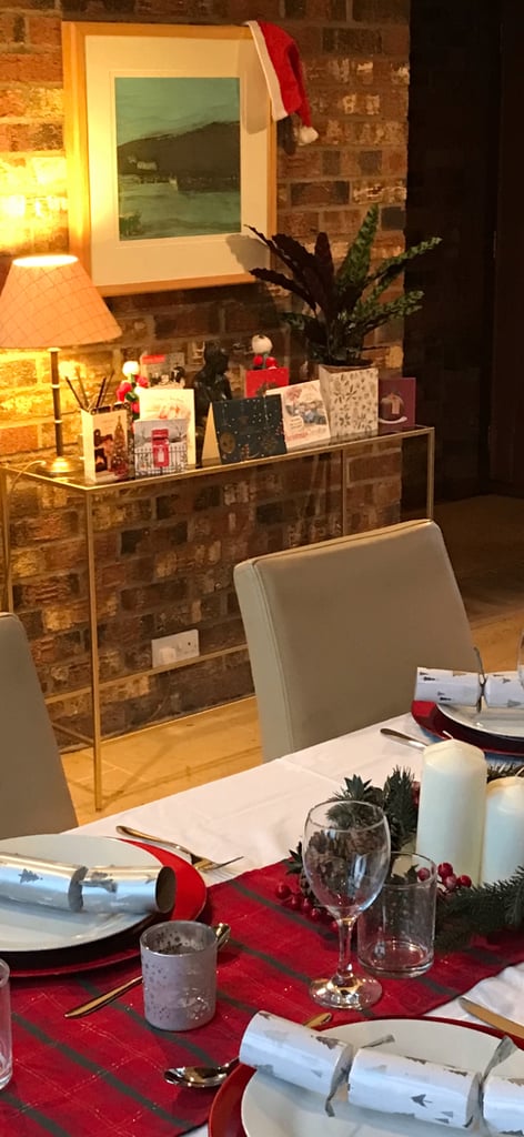 image for Lovely glass side/hall table.