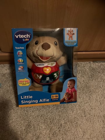 Vtech little best sale singing alfie words