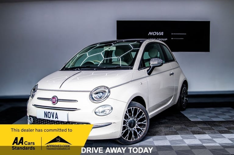 2018 Fiat 500 1.2 Collezione Fall Hatchback 3dr Petrol Manual Euro 6 (s/s) (69 bhp) Hatchback Pet...