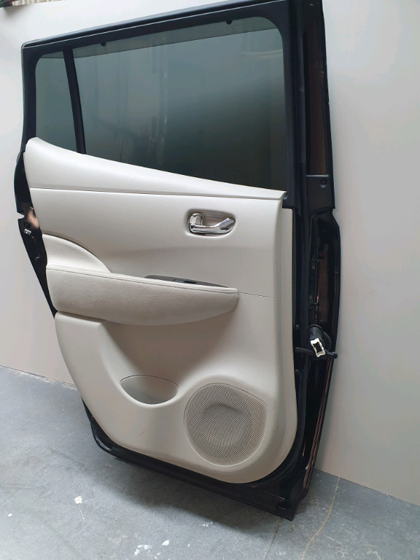 Nissan Leaf rear NS complete door black