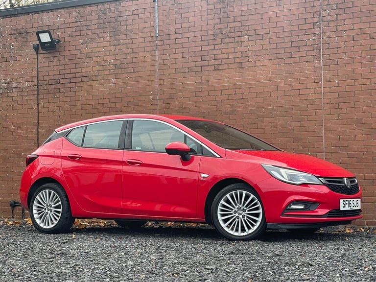 2016 Vauxhall Astra 1.4i Turbo Elite Nav Euro 6 5dr HATCHBACK Petrol Manual