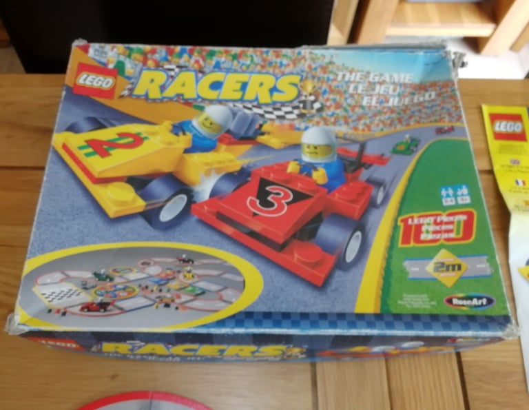 Lego Racers Super Speedway Board Game 2001 Rose Art