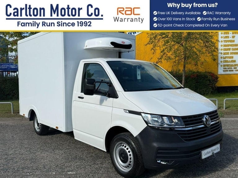 image for 2021 Volkswagen Transporter 2.0 TDI T30 Volkswagen Crafter DSG *FRIDGE / CHILLER