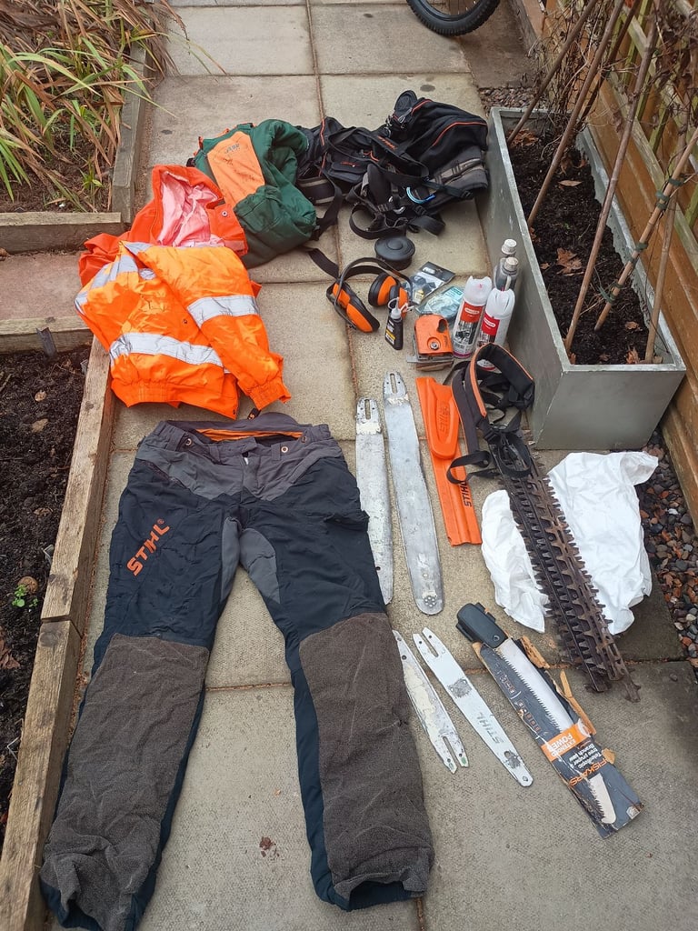 Box of random bits Stihl 