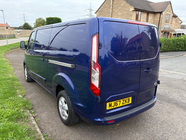 2017 Ford Transit Custom 2.0 TDCi 130ps Low Roof Limited Van PANEL VAN Diesel Manual