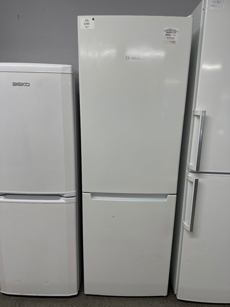 ☎️SALE NOW ON☎️BOSCH 60/40 FRIDGE FREEZER WITH WARRANTY 