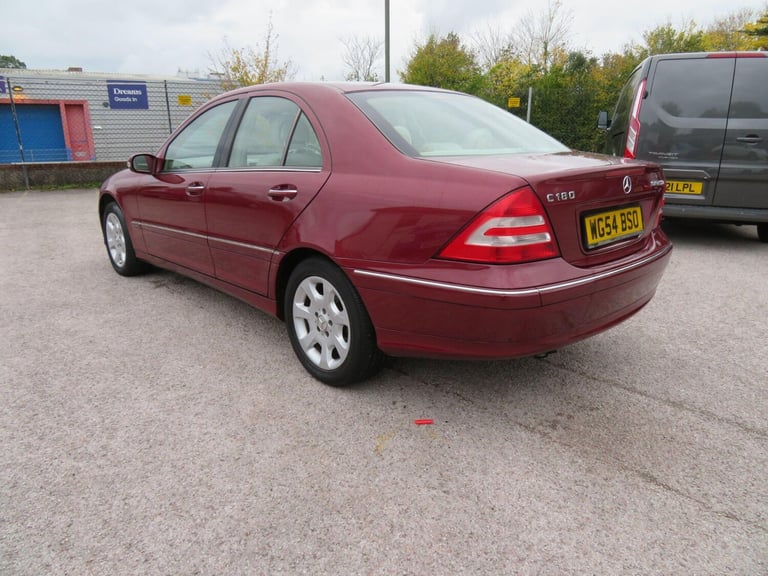 2004 Mercedes-Benz C Class 1.8 C180 Kompressor Elegance SE 4dr SALOON Petrol Automatic