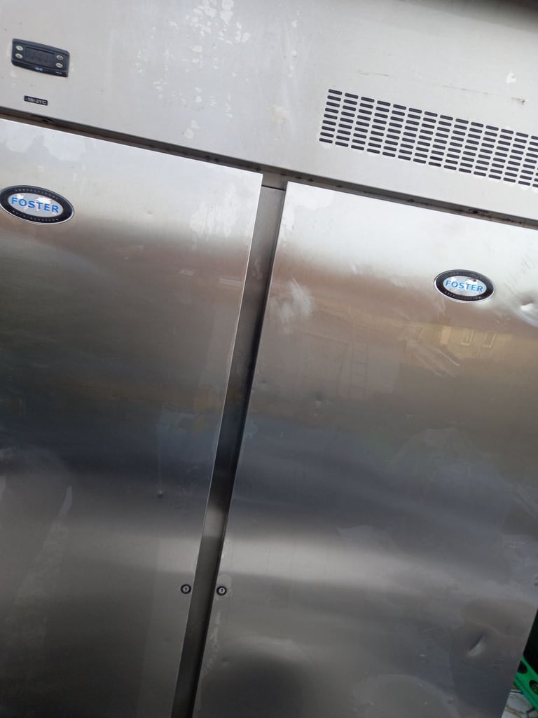 foster -18-24c double door professional refrigeration ready for use 