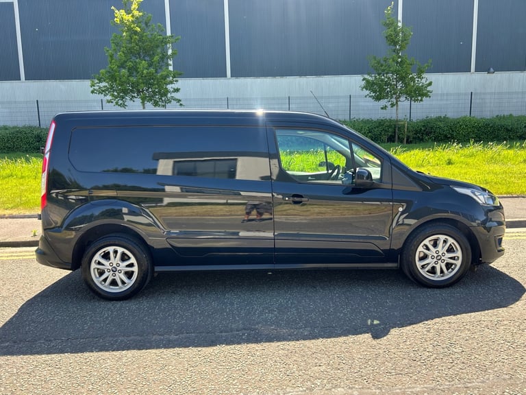 Ford Transit Connect ( LIMITED ) 240 L2 LWB panel van IN GLEAMING BLACK  euro 6 