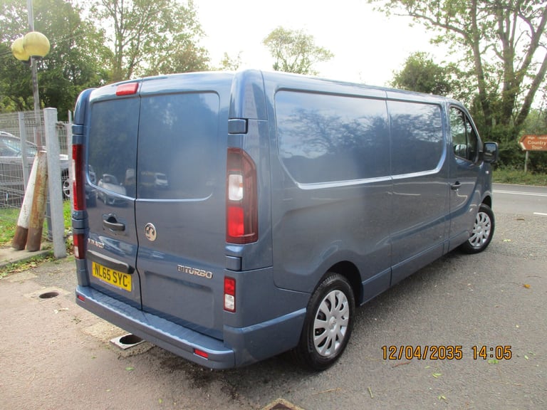 2015 Vauxhall Vivaro 2900 1.6CDTI BiTurbo 120PS ecoFLEX Sportive L2 H1 Van PANEL VAN Diesel Manual