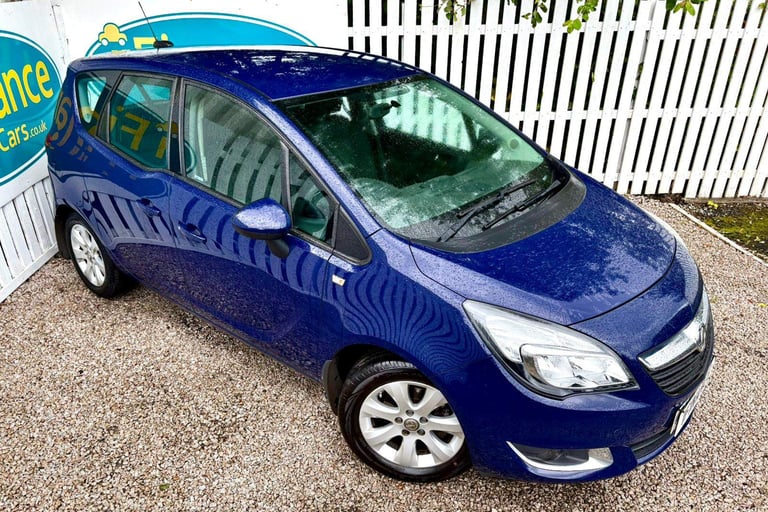 CAN'T GET CREDIT? CALL US! Vauxhall Meriva 1.4i 16v Life, 2017, Manual - £99 DEPOSIT, £43 PER WEEK