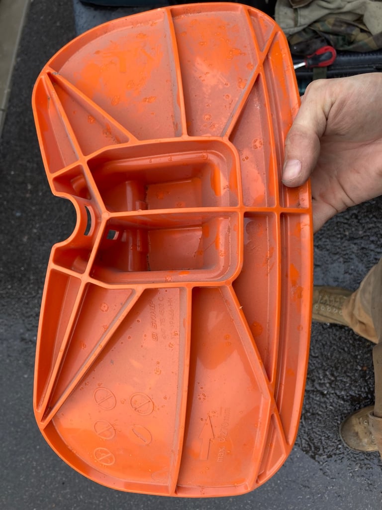 Stihl brushcutter guard