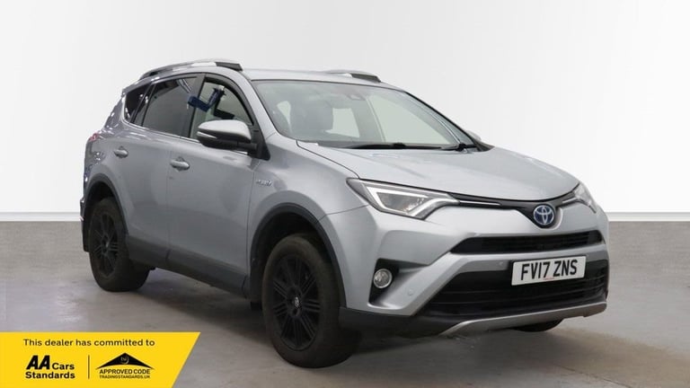 2017 Toyota RAV4 2.5 VVT-h Excel SUV 5dr Petrol Hybrid CVT 4WD Euro 6 (s/s) (Safety Sense, N Auto...
