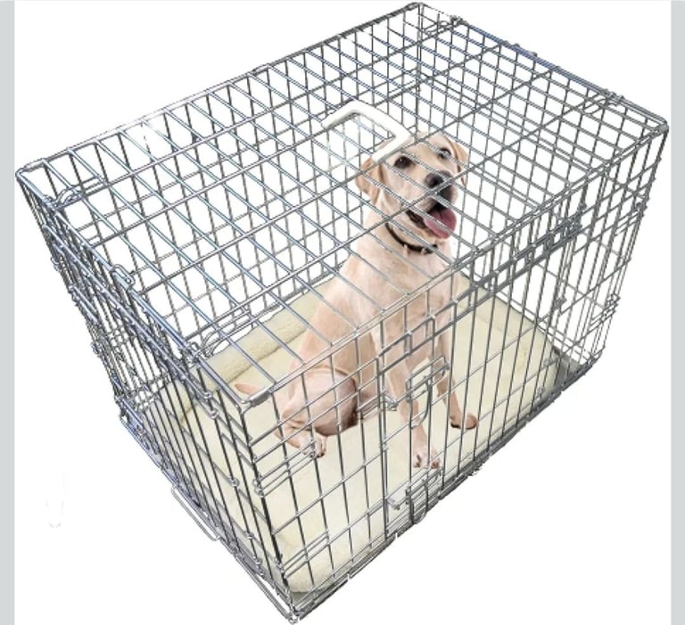Foldable 2 door dog cage 42" new for sale RRP £66