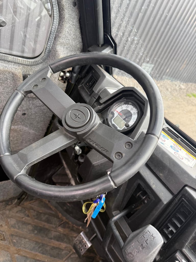 2018 ( 68 ) Polaris Ranger 1000 Diesel fully enclosed cab