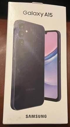 image for Brand new in sealed box Galaxy A15 128gb