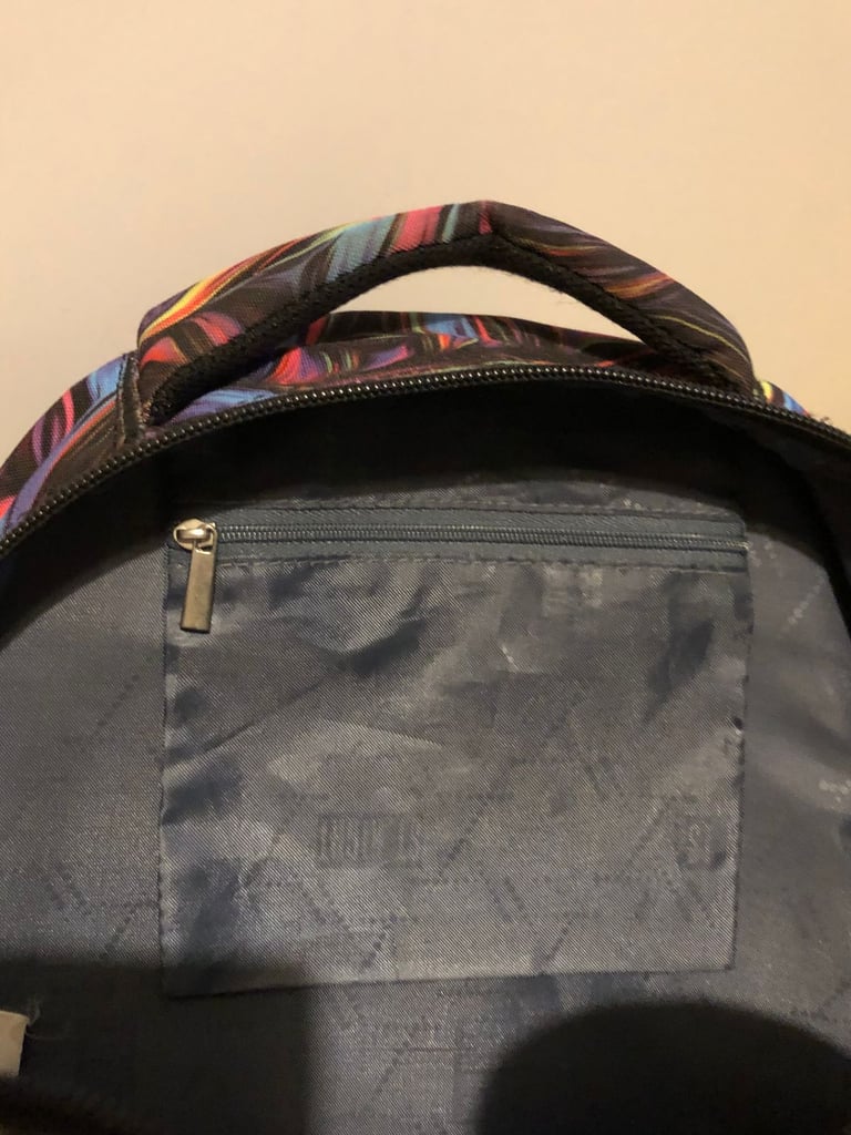 St. Right Girl Mosaic School Backpack Cat Tote Bag Crossbody Bag