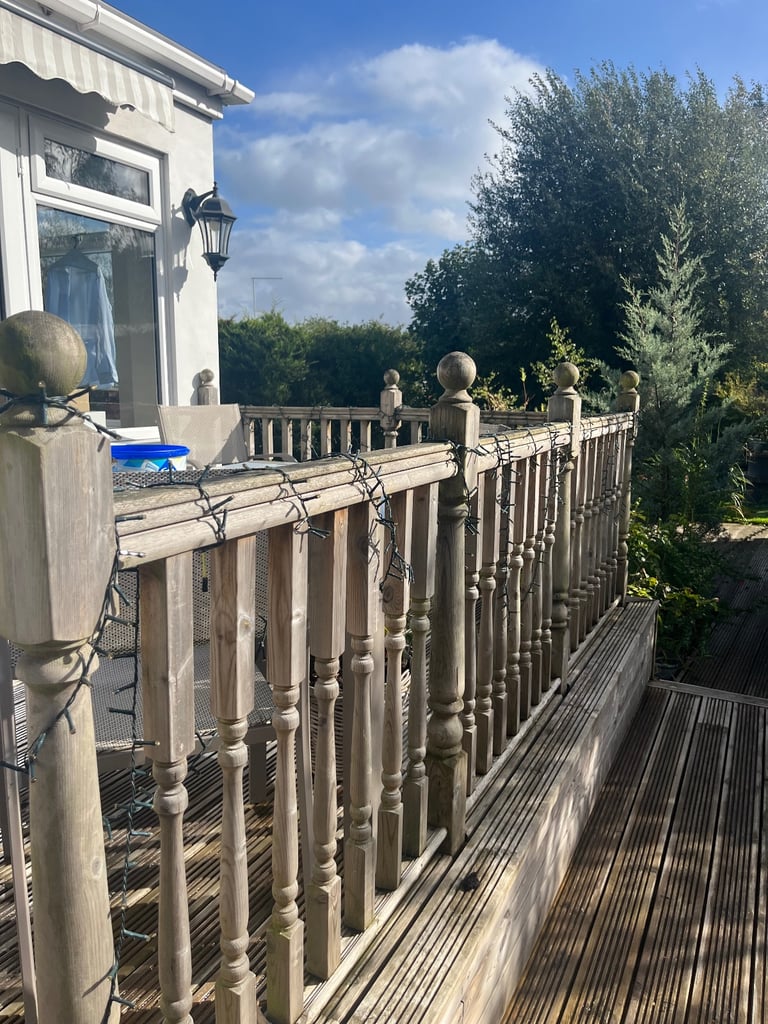 Decking spindles and Newel posts
