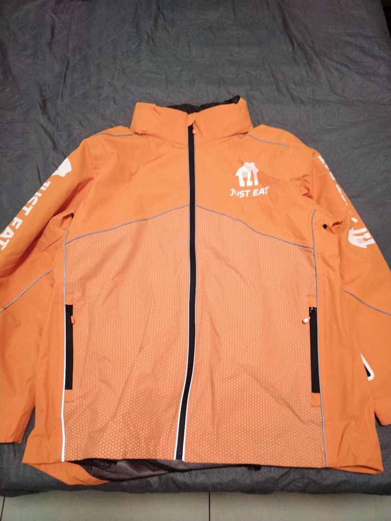 image for JUST EAT 2 IN 1 WATERPROOF JACKET OUTER SHELL