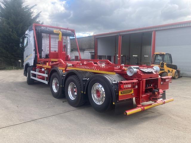 New Volvo FH 540 sleeper ,tri dem ,Hyva hook loader ,drawbar ,