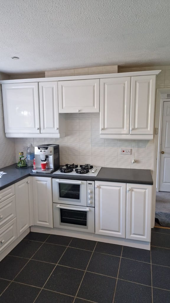 image for White kitchen with appliances