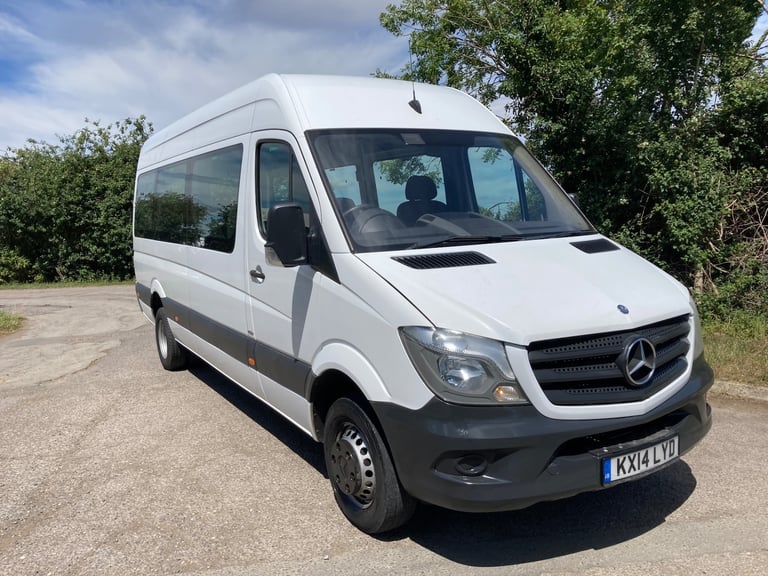 2014 Mercedes-Benz Sprinter TL 17 TOURER XLWB 17 SEATS MINIBUS HIGH ROOF DRW RWD  NA Diesel Manual