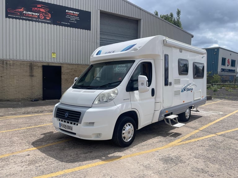 image for Fiat DUCATO 35 100 M-JET MWB SWIFT  ACE SIENA  2 BERTH MOTOR HOME