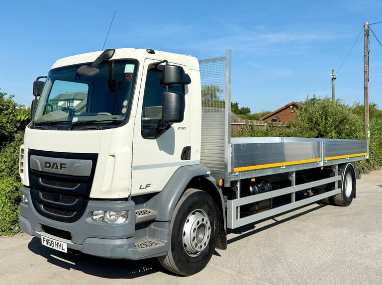 2018 DAF LF55,230 BRAND NEW ALLOY SCAFFOLD DOUBLE DROPSIDE 18 TON EURO-6 U-LEZ