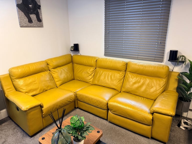 image for Leather Corner Sofa