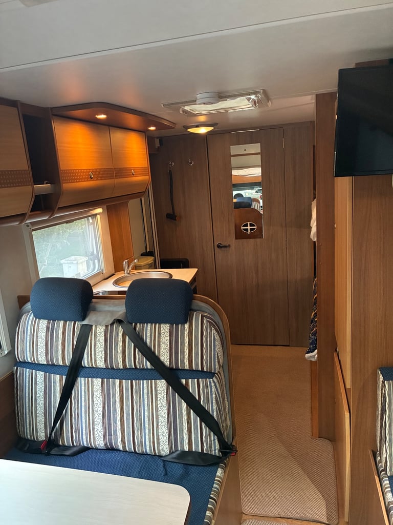 Hymer Carado 7 berth A366 motorhome Ford, 58 plate, 2400 (cc)
