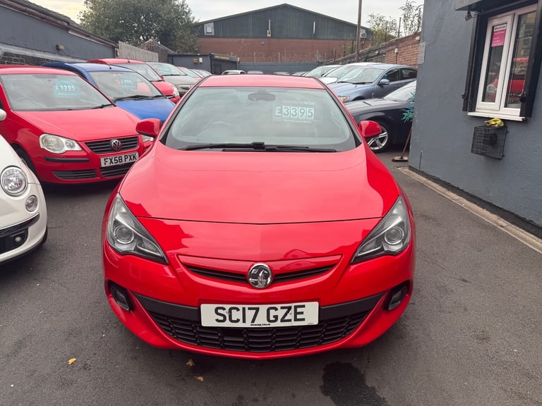 2017 Vauxhall Astra GTC 1.4T 16V Limited Edition 3dr [Nav/Leather] HATCHBACK Petrol Manual