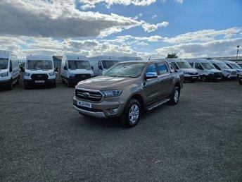 2021 ON 21 PLATE FORD RANGER LIMITED 4X4 170BHP DOUBLE CAB AUTOMATIC ULEZ FREE 