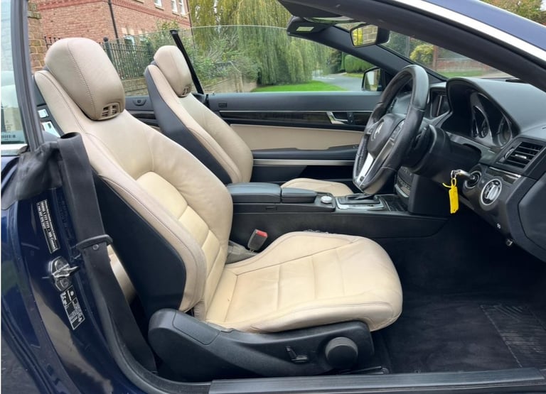2012 MERCEDES-BENZ E250 CDi SPORT AUTO CONVERTIBLE FULL MOT JUST SERVICED LOVELY